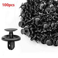100x TOYOTA tvirtinimo detalėms Apdailos skydelio spaustukai Buferio sparno stumiamosios kaiščio kniedės telpa į 7 mm skylę 90467-07201 CHINA