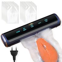 LIVMAN ZL-8501 sausiems ir drėgniems maisto produktams su 10 vakuuminių maišelių komplekte, 120W