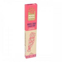 Hari Darshan Mystic Spirits White Sage & Wild Rose smilkalai