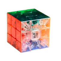 Galvosūkis rubiko kubas - 3x3, permatomas