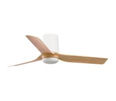 FARO 33833 - Lubinis ventiliatorius MINI PUNT TUB S ruda/balta diametras 90 cm + VP