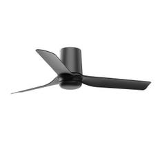 FARO 33834-Lubinis ventiliatorius MINI PUNT TUB S juoda diametras 90 cm + nuotolinio valdymo pultas