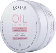 Korban Oil Premium drėkinanti plaukų kaukė, 250 g