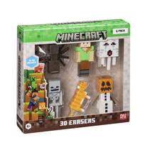 Trintukų rinkinys MINECRAFT 3D - 6 PACK DELUXE BOX VER.B