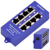 Extralink 4-Port Gigabit PoE Injector | 4 x 1000Mb/s RJ45