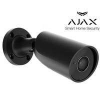 5 Megapikselių raiškos AJAX lauko/vidaus IP cilindrinė kamera BulletCam, F2.8 objektyvas, juoda, MicroSD, AI analitika, IR iki 35 metrų