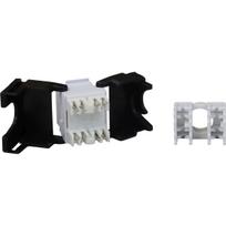 Lizdas EXCEL 100-211 RJ45 (Cat6, UTP, keystone, IDC 180° į lizdą)