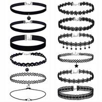 CHOKER CLASSIC PADJACKS Tatuiruočių rinkinys iš 12 vienetų Įvairūs dizainai, CHOKER CLASSIC PADJACKS Tatuiruočių rinkinys iš 12 vienetų Įvairūs dizainai