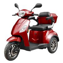 Elektrinis triratis motoroleris, 20Ah BS998DS, raudonas