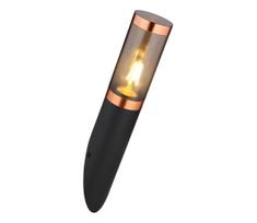 Globo 3157BC - Lauko sieninis šviestuvas BOSTON 1xE27/23W/230V IP44 juoda/varis