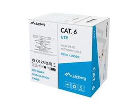 LANBERG LAN cable cat. 6 305m solid CCA grey fluke passed