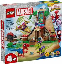 LEGO MARVEL 11200 Spidey ir Gobby plėšrūnų mūšis medžių namų būstinėje