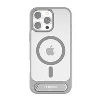 Torras Pstand Series Apple iPhone 16 Pro Max dėklas telefonui pilkos spalvos