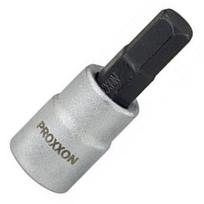 1/4&quot, galvutė su šešiakampiu antgaliu PROXXON HX 2,5mm