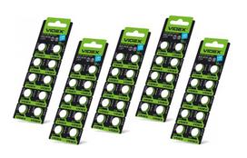 Baterijos Videx AG10 / LR1130 Alkaline, 78mAh, 1.5V, 50 vnt.