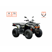 Keturratis motociklas Loncin Xwolf 200 black