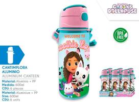 "Gabby's Dollhouse" aliuminio gertuvė 600 ml