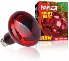 Šildanti naktinė UVA 75W lempa