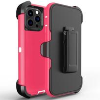 3IN1 tvirtas šarvuotas Otter dėklas-dėžutė IPhone 16 14 13 12 11 15 Pro Max Xs Max XR X XS SE 6 7 8 Plus telefonams Otter dėklas-dėžutė su diržo klipsu Apsauginis dangtelis For iPhone 15PRO smėlis