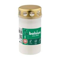 Bolsius Balta žvakė 12x7x7cm