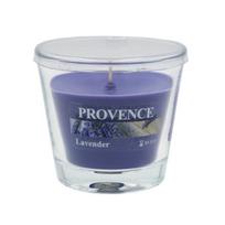 PROVENCE Levandų žvakė Ø9x8cm