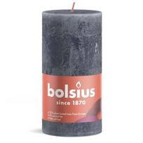 Bolsius Rustikinė žvakė Ø6.8x13cm skalūno mėlyna