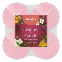 Bolsius Tealights 8pcs Ø5.5cm Jasmine&Mango