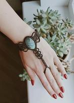 Macrame apyrankė su Labradoritu