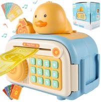 Interaktyvi vaikiška taupyklė seifas „Duck Piggy Bank“