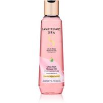 Sanctuary Spa Lily & Rose Natural Oils maitinamasis dušo aliejus 200 ml