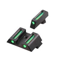 Taikikliai Glock GunPany Fiber Sights Combo Long Version Green SCIS-05