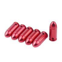 Imitaciniai šoviniai GunPany Aluminum Snap Cap 9x19, 6 vnt. SCSC-04BP