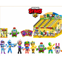 Brawl Stars figurėlė + 3 kortelės, pakuotė staigmena