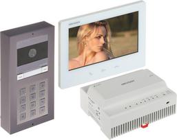 VIDEO DOMOFONO RINKINYS DS-KIS704EY-ACW2/ALUMINUM Hikvision
