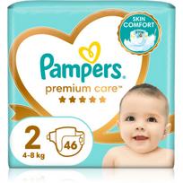 Pampers Premium Care Size 2 vienkartinės sauskelnės 4-8kg 46 vnt.