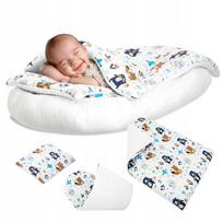 Kūdikių lizdelis su priedais Hobby Kids Teddy bear and fox