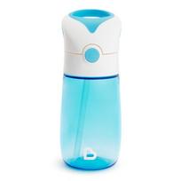 Munchkin gertuvė su šiaudeliu Flip & Go, Blue, 18 mėn+, 355 ml