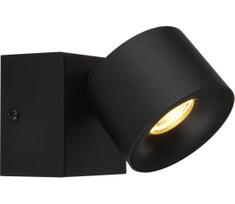 Globo 56961-1B - LED sieninis akcentinis šviestuvas RAE LED/6W/230V juoda