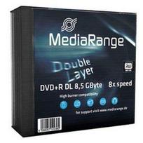 MediaRange DVD+R 8.5GB 5vnt Pack Double Layer 8x Slim