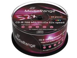 „MediaRange“ CD-R 700MB 52x50 vnt (MR208)
