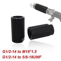 PCP į HPA bako reguliatoriaus adapterio adapterio adapterio keitiklį M18*1.5 5/8\ -18UNF G1/2 TO 5/8 -18UNF