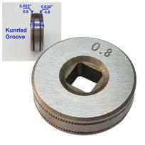 MIG suvirinimo aparato vielos padavimo pavaros ritinėlis 0.6-0.8 Knurle-Groove .023 -.030\
