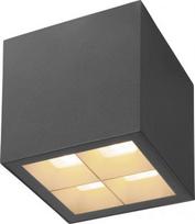 S-CUBE, ceiling-mounted light, 2700/3000K, 15W, PHASE, 80°, anthracite 1007461 | 4024163278010