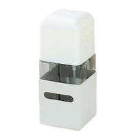 4 vnt./rinkinys 60 ml kelioninis papildomas buteliukas, nešiojamas, nepralaidus, daugkartinio naudojimo, losjonui, šampūnui, kosmetikai, purškiamas dozatorius, tuščias tualeto reikmenų indas Square šviesiai pilka spalva
