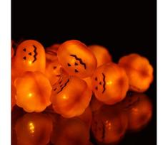 Retlux - Dekoratyvinė LED grandinė HALLOWEEN 20xLED/3xAA/šilta balta 3,3m moliūgai