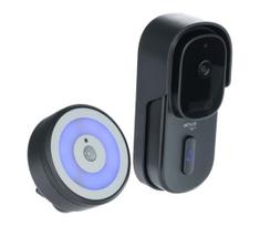Retlux - Video durų skambutis su judesio jutikliu 5MPx 1440p 5200 mAh Wi-Fi IP65 antracitas