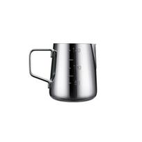 Yousheng 140ml/350ml/550ml/900ml Milk Frothing Pitcher Stainless Steel Espresso Steaming Pitcher Jug Milk Frother Cup for Cappuccino Latte Art M