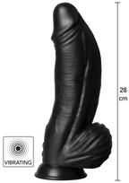 Hidden Desire Extreme Vibrating Demon Monster Dildo Black