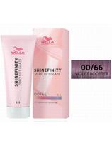 Wella tonuojantys plaukų dažai Wella Shinefinity Zero Lift Glaze 00/66 VIOLET 60ml