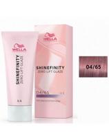 Wella tonuojantys plaukų dažai Wella Shinefinity Zero Lift Glaze 04/65 CHERRY 60ml
